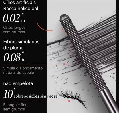LumiLash™  Máscara de Cílios com Aplicador Metálico de Precisão